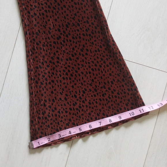 Topshop Slinky Flared Pants - Picture 8 of 9